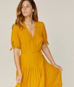 The Augusta Dress | Mustard Gauze -AURIN Clothing Shop 3 21a8fda6 9628 495f a5be 0a1bc61ea884