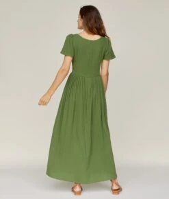 The Scarlet Dress Petites | Forest Gauze -AURIN Clothing Shop 3 5f6364e5 6b86 43a1 bdb9 54e95d36632b