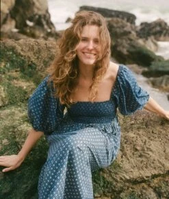 The Katrina Dress | Indigo Petunia Dot -AURIN Clothing Shop 3 bfa6bf3a 9ffa 4d32 a0db 1d50dab67310