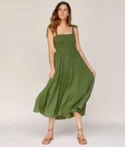 The Lina Dress | Forest Gauze 10 The Lina Dress | Forest Gauze -AURIN Clothing Shop 5 f797ec62 8b23 4123 81c9 3c6942a94218
