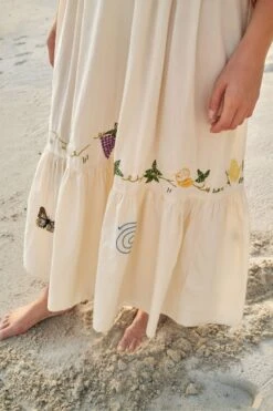 The Antonia Dress | Ecru 18 The Antonia Dress | Ecru -AURIN Clothing Shop Antonia9