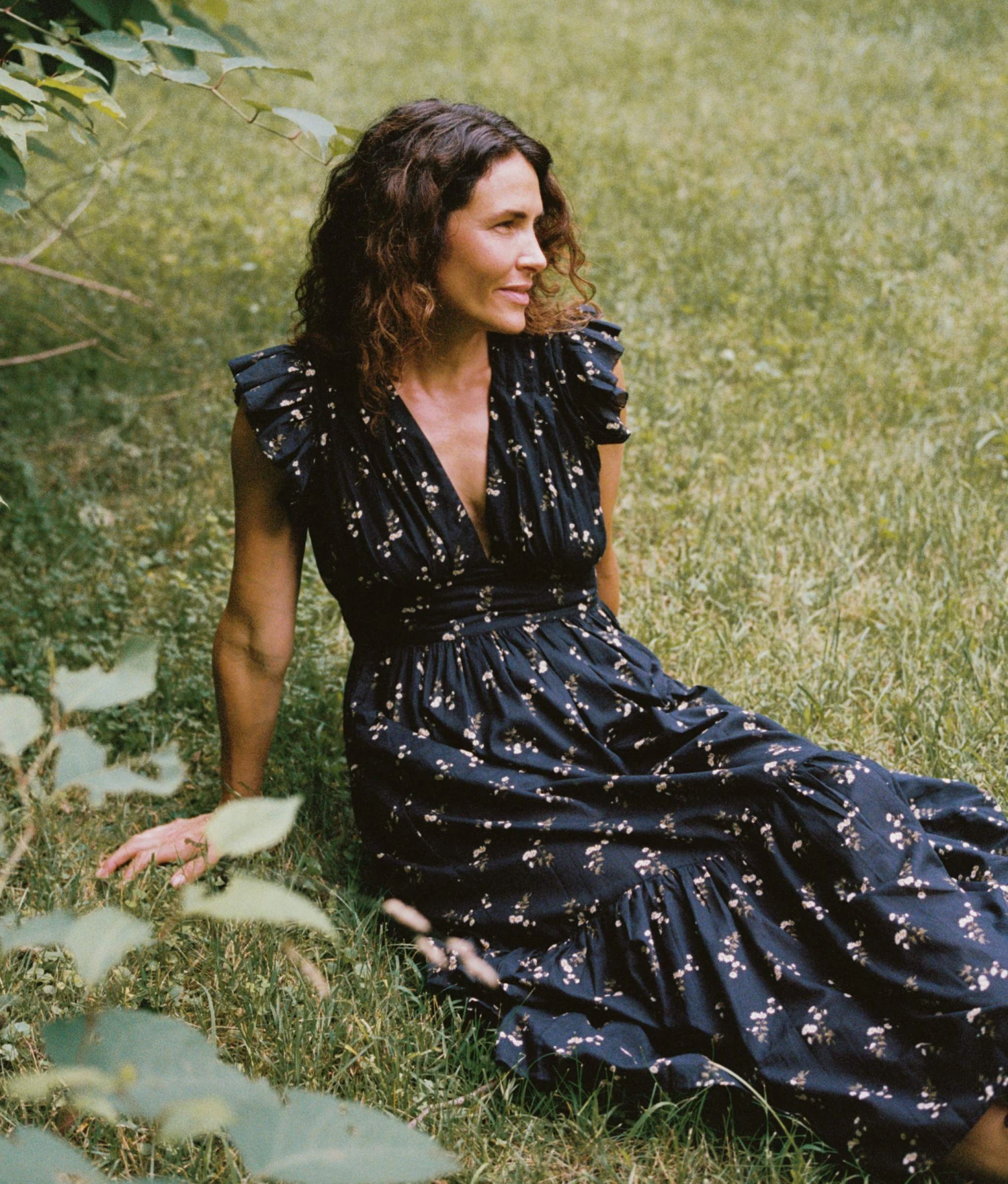 The Aurelia Dress | Noir Dancing Chamomile 7 The Aurelia Dress | Noir Dancing Chamomile - Image 5