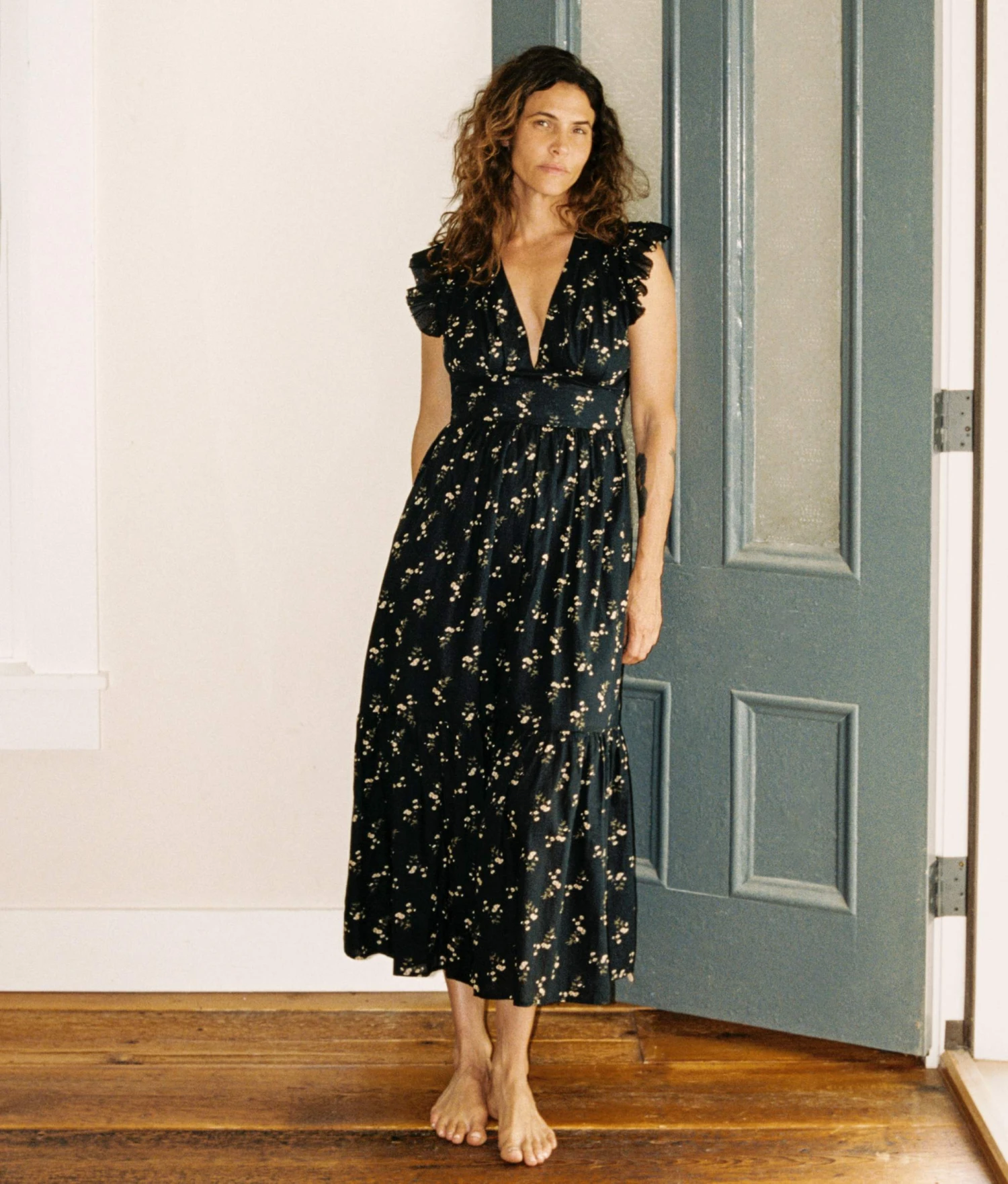 The Aurelia Dress | Noir Dancing Chamomile 4 The Aurelia Dress | Noir Dancing Chamomile - Image 2