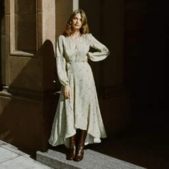 The Bergen Dress | Mums Ditsy Fern -AURIN Clothing Shop Bergen fb feed 760d4f25 5e6f 458c ae4e f7e3f1d0a24f