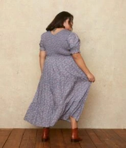 The Brooklyn Dress Extended | Lilac Blooms -AURIN Clothing Shop Brooklyn2 bf25e7f5 7ed4 4da0 965e 463f5be49616