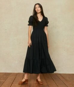 The Brooklyn Dress | Night Waffle -AURIN Clothing Shop Brooklyn 5daa1b4f 0faa 43b2 8130 f97cd516557e