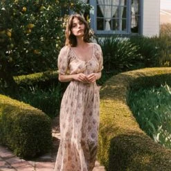 The Brynne Dress | Vine Bouquet 11 The Brynne Dress | Vine Bouquet -AURIN Clothing Shop Brynne fb feed