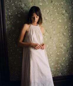 The Chantelle Dress | Sunflower Jacquard -AURIN Clothing Shop Chantelle1