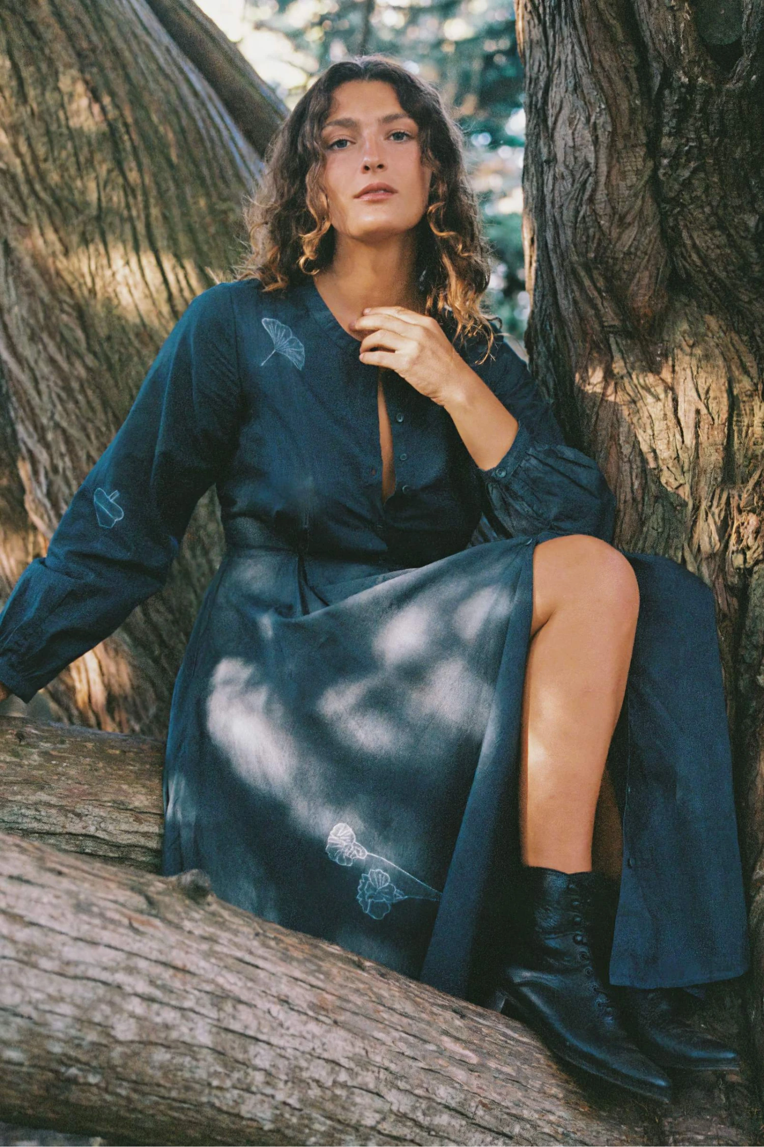 The Persephone Dress | Indigo 11 The Persephone Dress | Indigo - Image 9