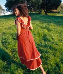 The Cierra Dress Petites | Rojo Khadi 14 The Cierra Dress Petites | Rojo Khadi -AURIN Clothing Shop Cierra 2938f7c8 bb5d 4dcd 9083 105a275209bf