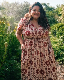 The Dawn Dress Extended | Ruby Garden