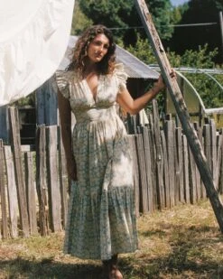 The Aurelia Dress | Sky Chamomile