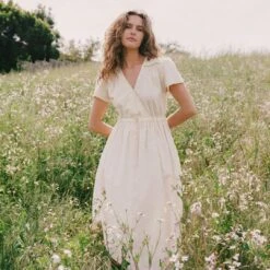 The Dawn Dress | Sunflower Jacquard 13 The Dawn Dress | Sunflower Jacquard -AURIN Clothing Shop Dawn fb feed 1