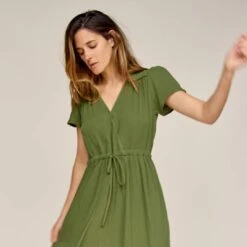 The Dawn Dress | Forest Gauze -AURIN Clothing Shop Dawn fb feed 21b45582 67cb 4d96 ba83 0fe8ecda7295