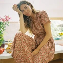 The Dawn Dress Petites | Apple Harvest -AURIN Clothing Shop Dawn fb feed 53f575f8 8b2b 434c 9b14 beeb034a242a