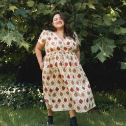 The Dawn Dress Extended | Oak Leaf -AURIN Clothing Shop Dawn fb feed e23bae7c dac5 4891 b480 1dbfb7bce404