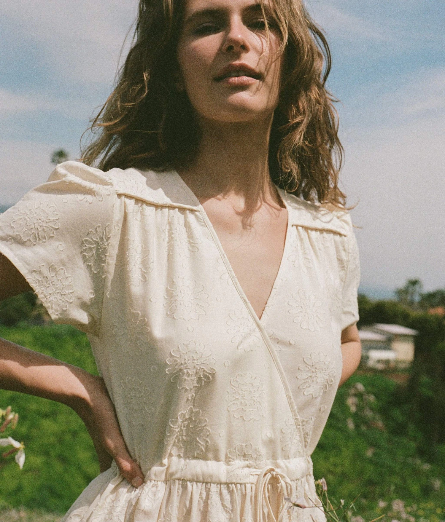 The Dawn Dress | Sunflower Jacquard 6 The Dawn Dress | Sunflower Jacquard - Image 4