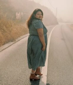 The Dawn Dress Extended | Aster Indigo -AURIN Clothing Shop Dawn1 1 d51ac52d 1bc5 465d 904a 04809b86cf01