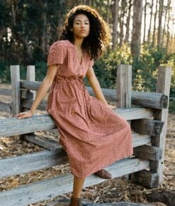 The Dawn Dress Petites | Rooibos Harvest -AURIN Clothing Shop Dawn1 2 10324d24 7232 4a74 b297 978494e94c0f