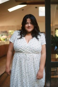 The Dawn Dress Extended | Blue Sea Spray -AURIN Clothing Shop Dawn1 2 f3829ee5 497c 4597 967e 4d514eefc811