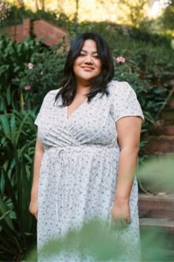 The Dawn Dress Extended | Blue Sea Spray -AURIN Clothing Shop Dawn1 3 53806401 42c6 4e35 adb4 c3ee3a84e35b