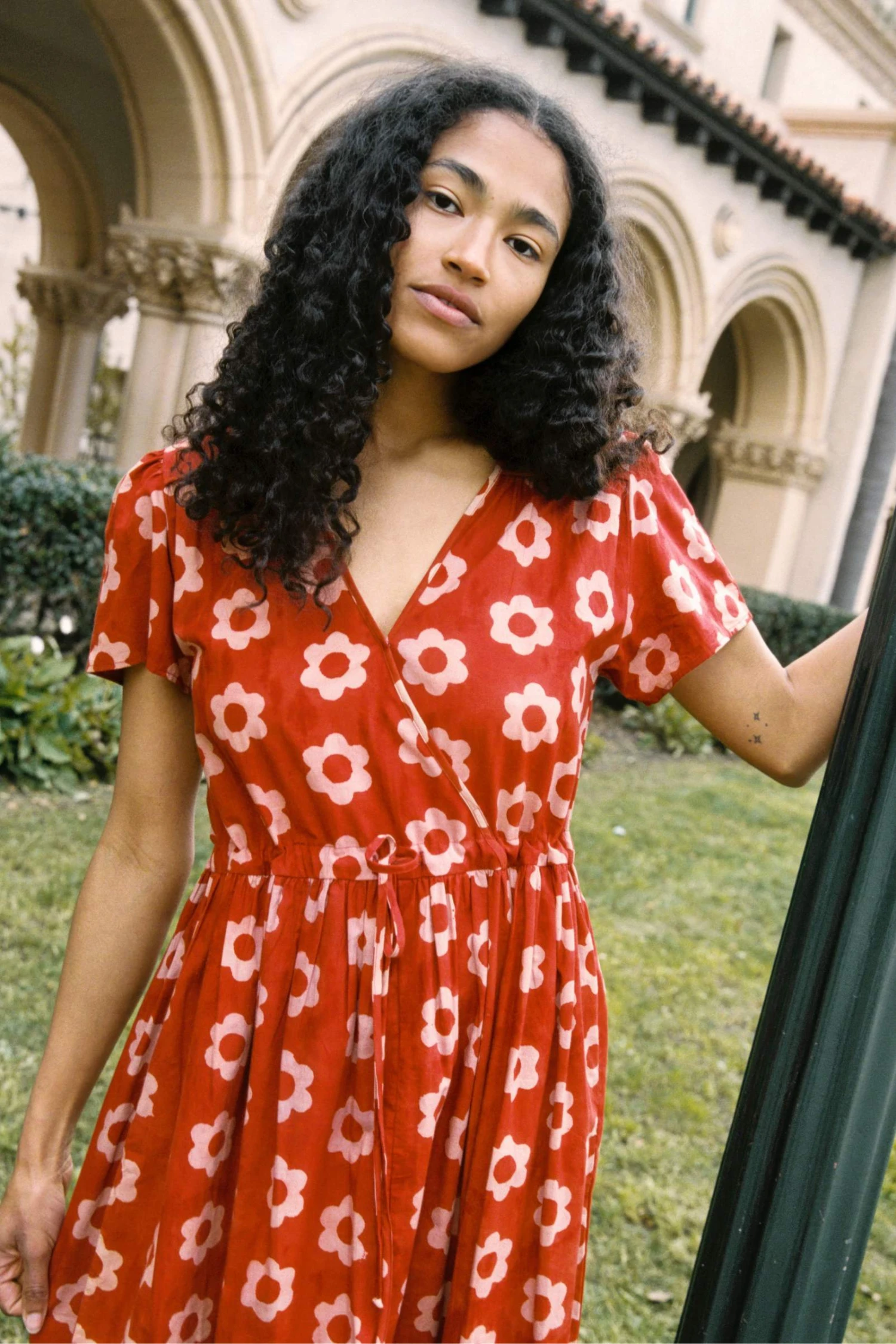 The Dawn Dress | Crimson Daisy 6 The Dawn Dress | Crimson Daisy - Image 4