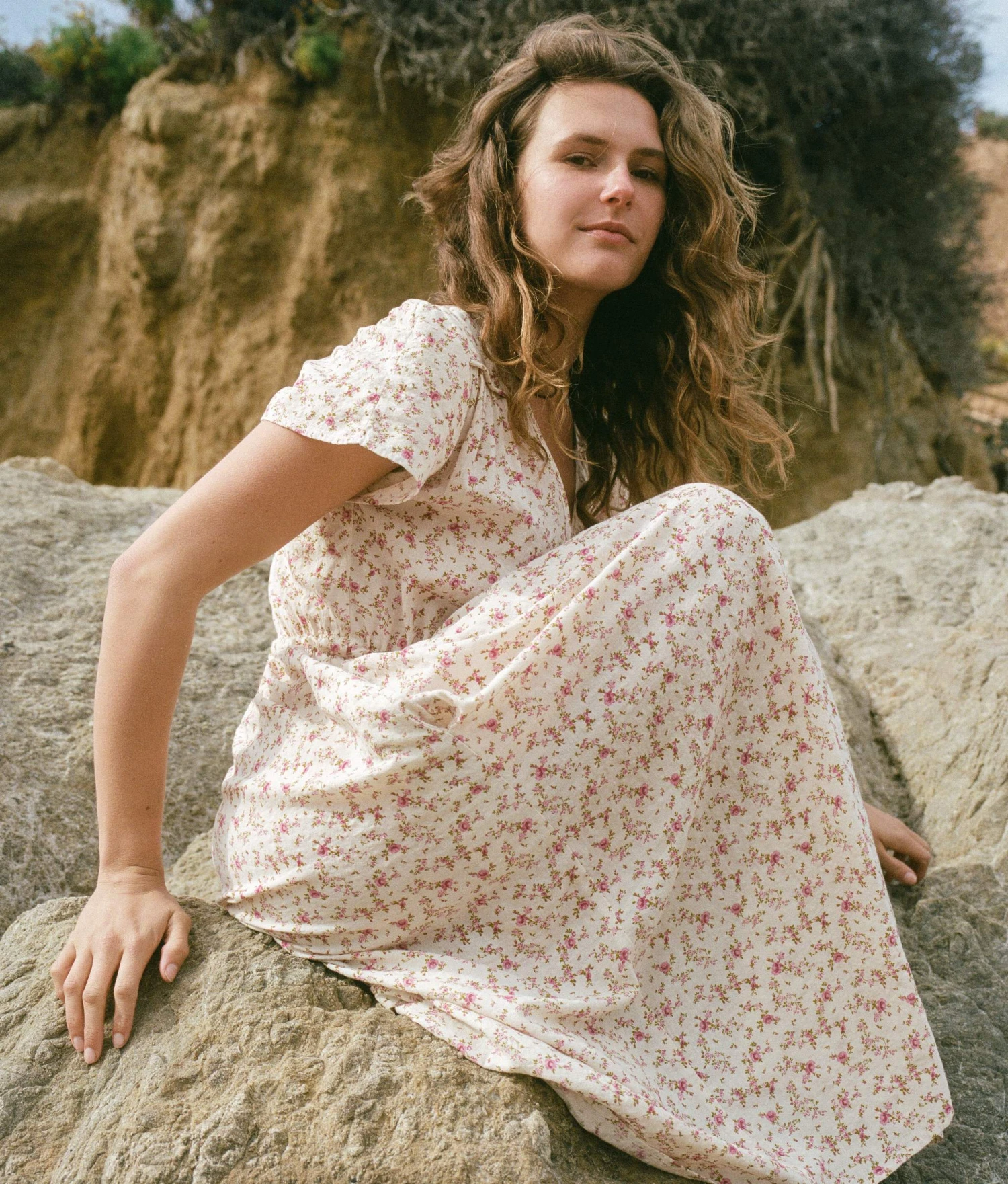 The Dawn Dress Petites | Tea Rose 4 The Dawn Dress Petites | Tea Rose - Image 2