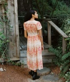 The Dawn Dress | Sunset Gladiola -AURIN Clothing Shop Dawn3 3 c86b3ad7 78bb 4edc 96bc da0d77b64216