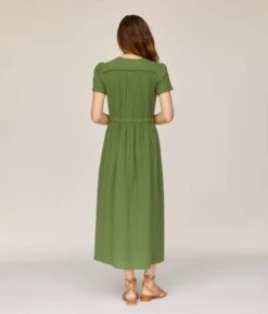 The Dawn Dress | Forest Gauze -AURIN Clothing Shop Dawn3 5d0d68b4 5073 4924 9c60 e6e069d18d94