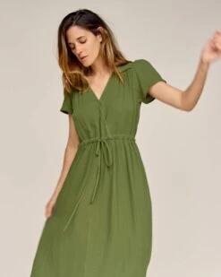 The Dawn Dress | Forest Gauze