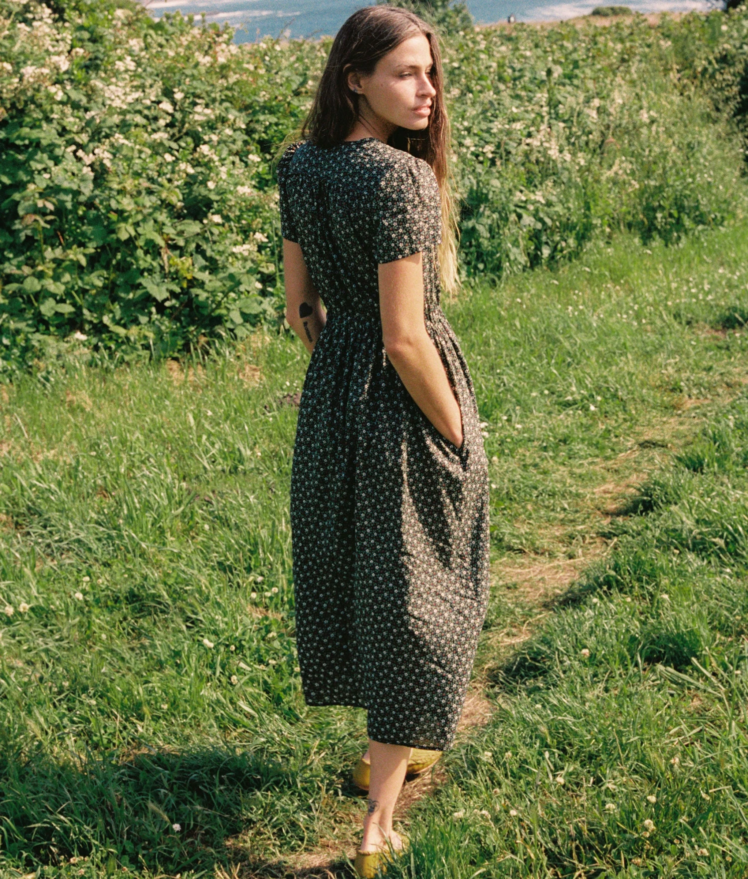 The Dawn Dress Petites | Night Strawberry 6 The Dawn Dress Petites | Night Strawberry - Image 4