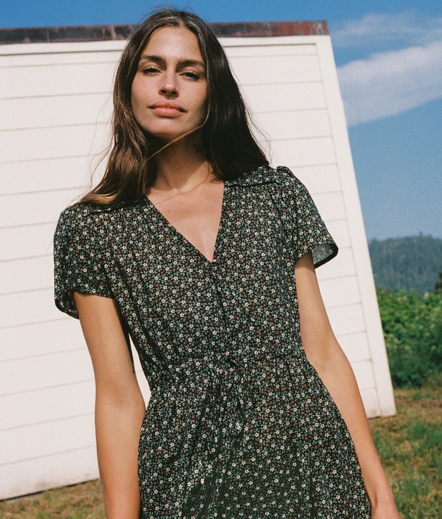 The Dawn Dress Petites | Night Strawberry 4 The Dawn Dress Petites | Night Strawberry - Image 2