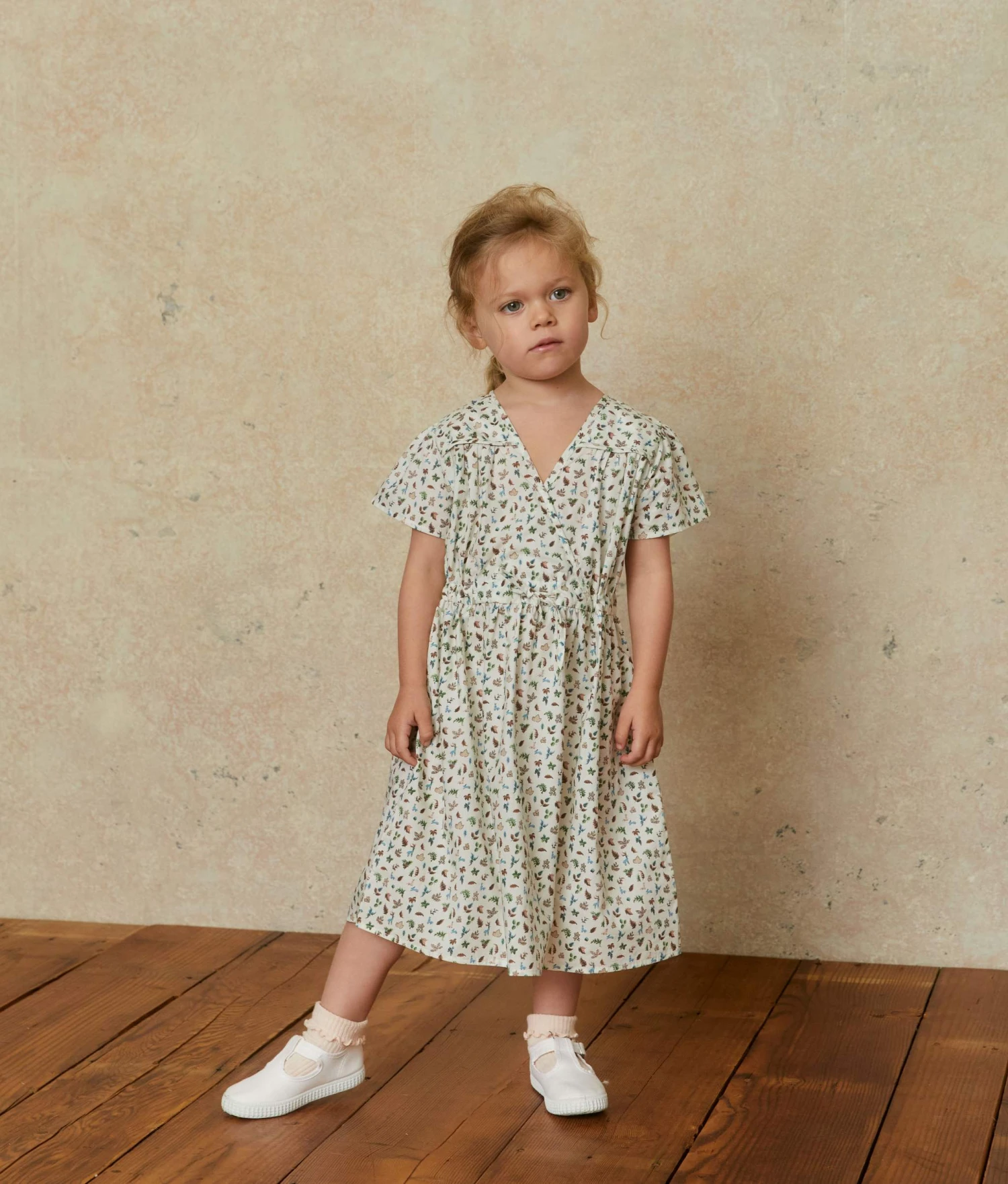 The Dawn Dress Kids | Fauna Cream 4 The Dawn Dress Kids | Fauna Cream - Image 2