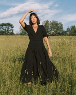 The Augusta Dress | Eclipse Gauze