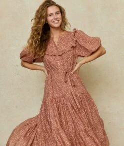 The Emilia Dress | Rooibos Harvest 12 The Emilia Dress | Rooibos Harvest -AURIN Clothing Shop Emilia4 29f5c8ba 01dc 4025 8cb5 f1460d8dc529