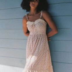 The Emma Dress | Oat Straw Cream -AURIN Clothing Shop Emma fb feed