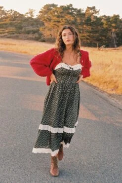 The Emma Dress | Night Strawberry