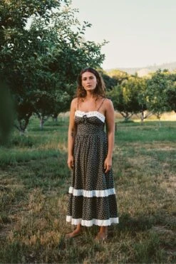 The Emma Dress | Night Strawberry -AURIN Clothing Shop Emma 2