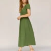 The Dawn Dress Petites | Forest Gauze 2 The Dawn Dress Petites | Forest Gauze -AURIN Clothing Shop ForestGauzePetitesCover