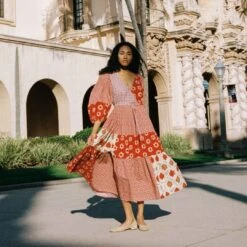 The Gina Dress | Patchwork Reds 17 The Gina Dress | Patchwork Reds -AURIN Clothing Shop Gina fb feed 60219150 1fad 465a ae8b ad09060952ab