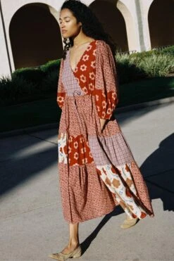 The Gina Dress | Patchwork Reds 15 The Gina Dress | Patchwork Reds -AURIN Clothing Shop Gina5 c32828cf f327 4501 88ff f8bd1d6d60f9