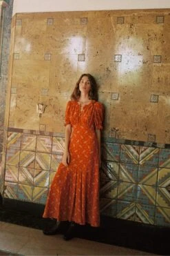 The Irene Dress | Mums Ditsy Ruby -AURIN Clothing Shop Irene1 402794dc 749e 4484 afc1 1f33c2edf74b