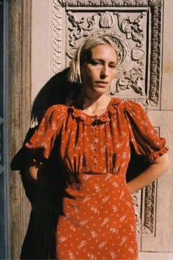 The Irene Dress | Mums Ditsy Ruby -AURIN Clothing Shop Irene2 c0ba8e63 4638 4cb4 b46e 28dfed5d462f