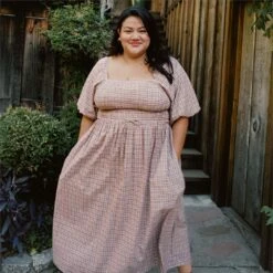 The Katrina Dress Extended | Winter Plaid -AURIN Clothing Shop Katrina fb feed 07c68513 b85b 4b0c 8ff9 be3105fef66b