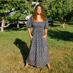 The Katrina Dress | Indigo Sunflower -AURIN Clothing Shop Katrina fb feed d0f00138 8124 4329 bc54 72eae8a944cd