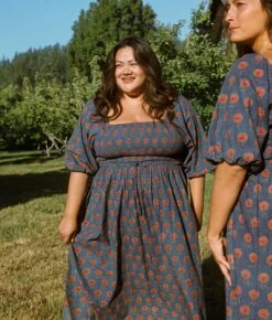 The Katrina Dress Extended | Indigo Sunflower -AURIN Clothing Shop Katrina1 aebcd2a9 f7e2 4139 9f5d 762d0cb69cf6