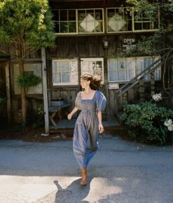 The Katrina Dress | Aster Indigo -AURIN Clothing Shop Katrina4 3