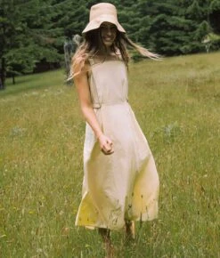 The Maia Dress | Chamomile Patchwork -AURIN Clothing Shop Maia1