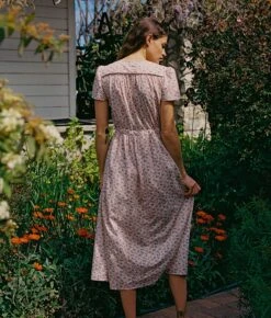 The Dawn Dress Petites | Oat Straw Cream 13 The Dawn Dress Petites | Oat Straw Cream -AURIN Clothing Shop OatStrawCream5