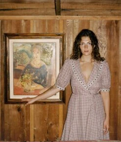 The Rachel Dress | Winter Plaid -AURIN Clothing Shop Rachel3 1